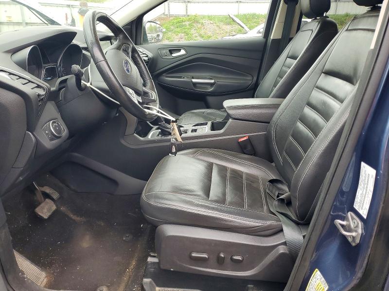 2018 Ford Escape VIN 1FMCU9HD6JUC79814 COPART salvage auction — FRONT END, Mi - Certificate Of Title, sold $350 on 2026-07-22 (photo 7)