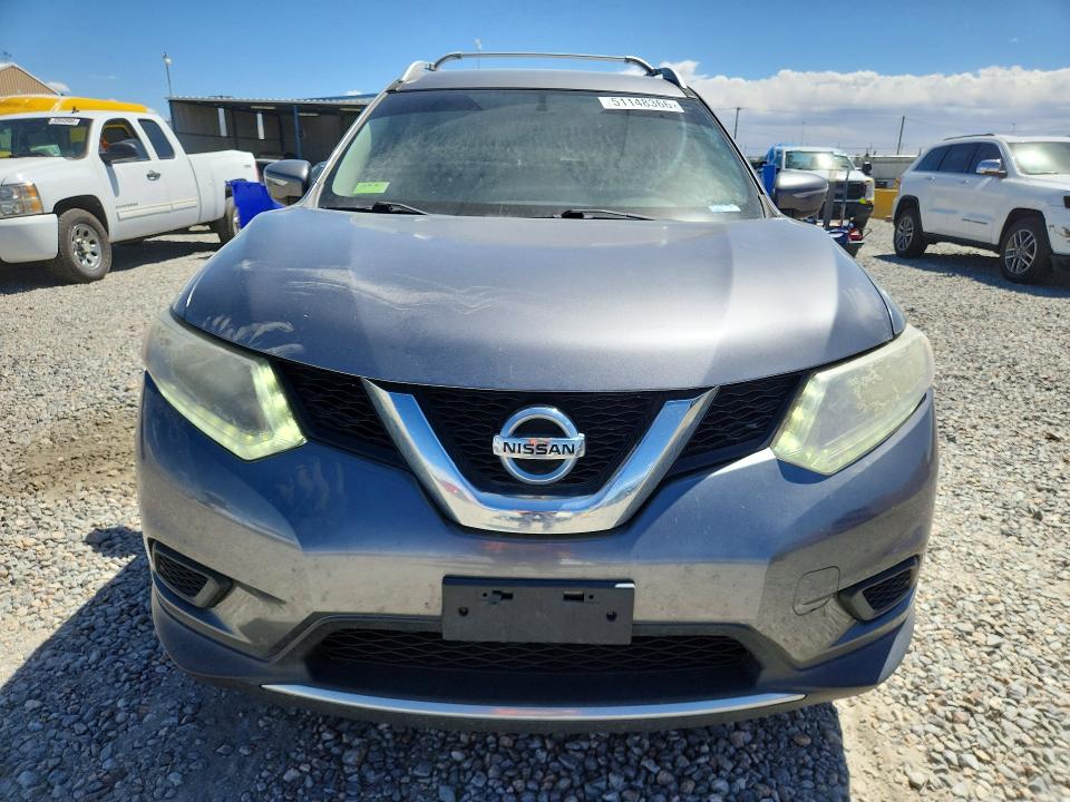 2015 Nissan Rogue VIN KNMAT2MV1FP555374 COPART salvage auction — REAR END, CO - SALVAGE TITLE, sold $1,400 on 2026-07-28 (photo 5)