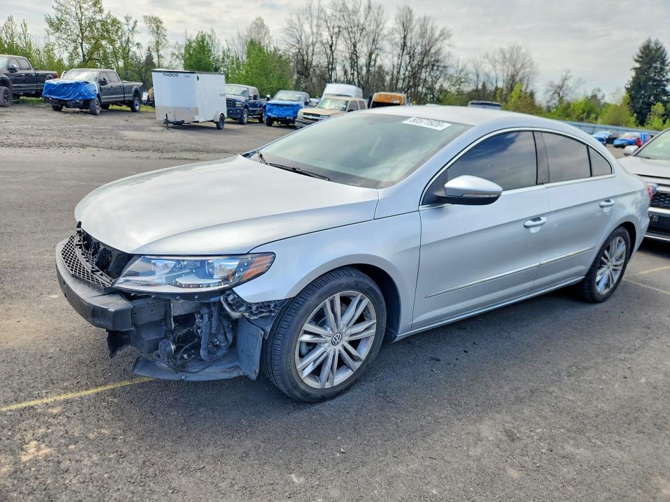 2016 Volkswagen Passat cc VIN WVWBP7AN8GE507006 COPART salvage auction — FRONT END, Or - Lien Papers Salvage, sold $125 on 2026-08-19 (photo 1)