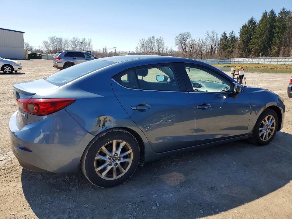 2014 Mazda VIN JM1BM1V79E1114492 COPART salvage auction — FRONT END, Ny - Mv907A-Parts Only, sold $775 on 2026-07-06 (photo 3)