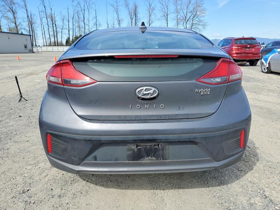 2018 Hyundai Ioniq VIN KMHC65LC3JU071939 COPART salvage auction — FRONT END, Wa - Bill Of Sale, sold $3,150 on 2026-07-06 (photo 6)