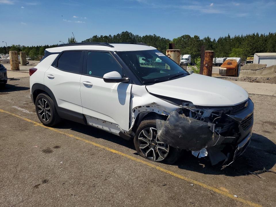 2022 Chevrolet Trailblazer VIN KL79MVSL7NB070085 COPART salvage auction — FRONT END, Sc - Cert Of Title-Salvage, sold $3,050 on 2026-07-24 (photo 4)