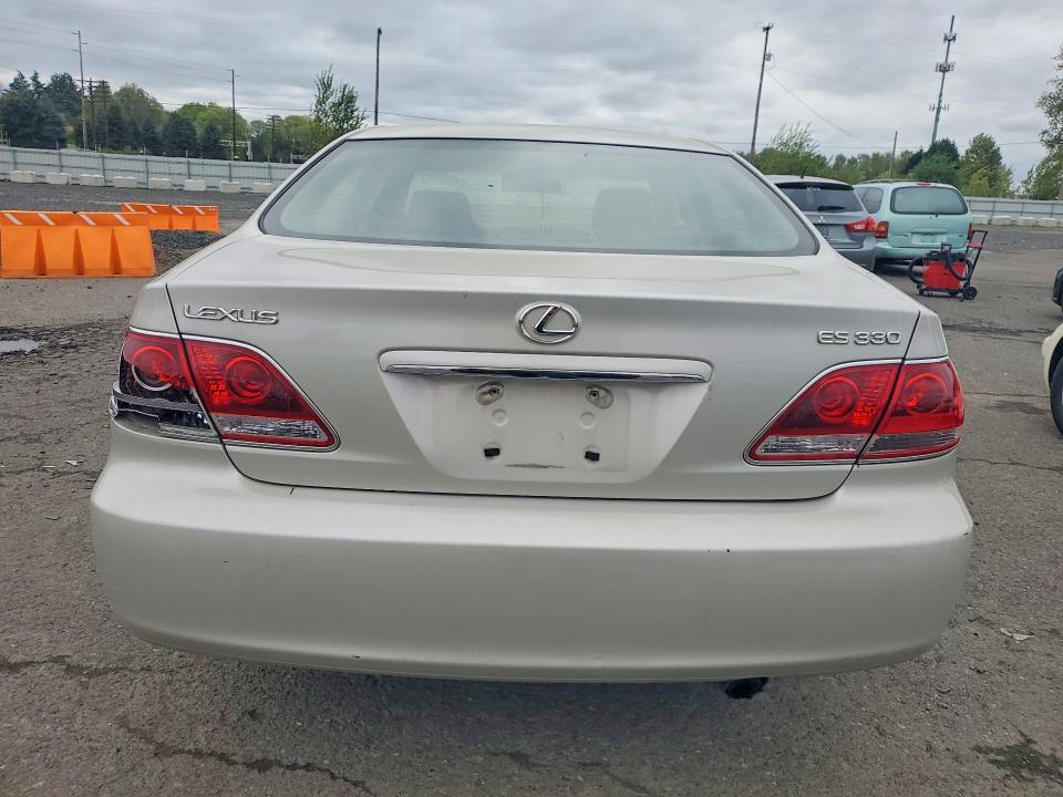 2006 Lexus ES VIN JTHBA30G565163306 COPART salvage auction — SIDE, Or - Salvage Title Certificate, sold $350 on 2026-07-13 (photo 6)