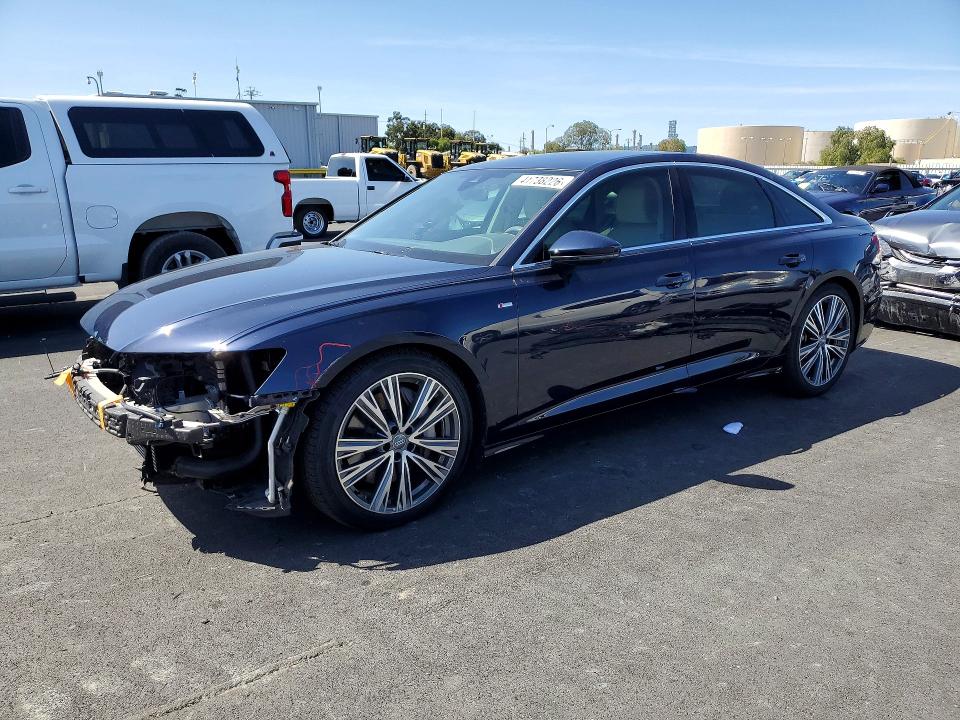 2019 Audi A6 VIN WAUL2AF26KN057702 COPART salvage auction — FRONT END, Ca - Salvage Certificate, sold $11,400 on 2026-07-13 (photo 1)