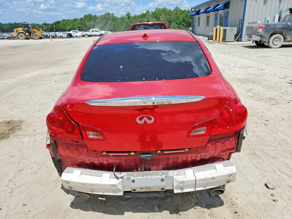 2009 Infiniti G37 VIN JNKCV61E89M311403 COPART salvage auction — FRONT END, FL - CERT OF TTL-REBUILT&SLVG RBLD, sold $375 on 2026-07-10 (photo 6)