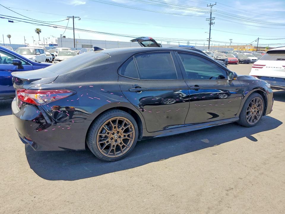 2024 Toyota Camry solara VIN 4T1T31AK4RU062609 COPART salvage auction — VANDALISM, CA - SALVAGE CERTIFICATE, sold $12,100 on 2026-07-06 (photo 3)