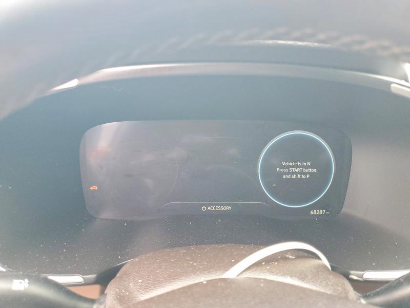 2021 Hyundai Santa fe VIN KM8S5DA10MU009185 COPART salvage auction — SIDE, Fl - Certificate Of Destruction, sold $8,600 on 2026-07-13 (photo 9)