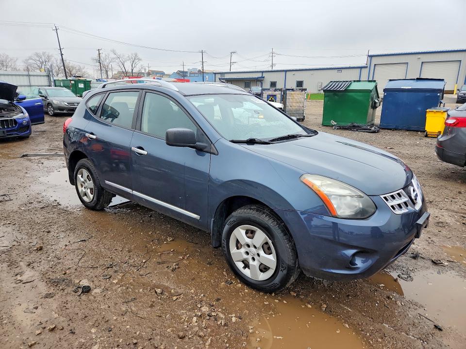 2015 Nissan Rogue VIN JN8AS5MV2FW769630 COPART salvage auction — REAR END, Id - Salvage Certificate Of Title, sold $700 on 2026-07-31 (photo 4)
