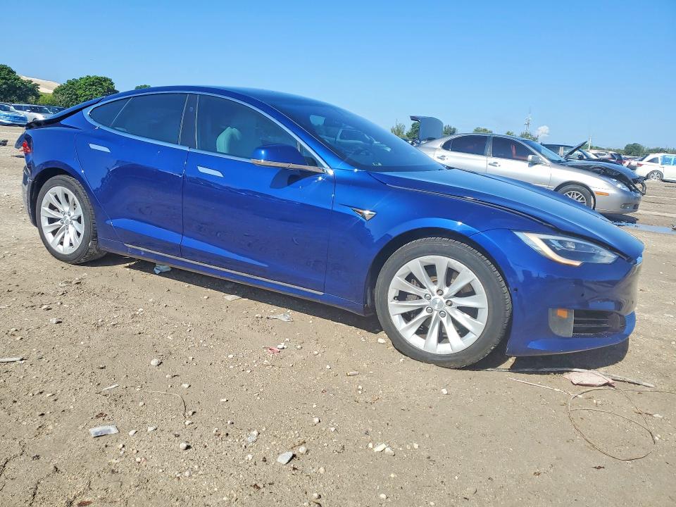 2017 Tesla Model s VIN 5YJSA1E11HF185587 COPART salvage auction — REAR END, Ca - Salvage Certificate, sold $4,700 on 2026-07-02 (photo 4)