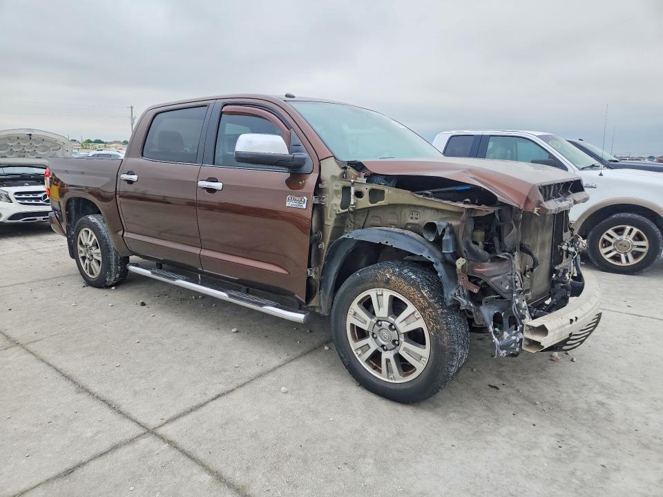 2014 Toyota Tundra VIN 5TFGY5F16EX151976 COPART salvage auction — FRONT END, Tx - Salvage Vehicle Title, sold $3,600 on 2026-07-21 (photo 4)