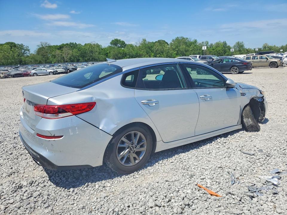 2019 Kia Optima VIN 5XXGT4L35KG345156 COPART salvage auction — FRONT END, Id - Salvage Certificate Of Title, sold $1,700 on 2026-07-14 (photo 3)
