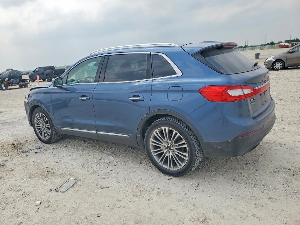 2018 Lincoln Mkx VIN 2LMPJ6LR0JBL48311 COPART salvage auction — FRONT END, Tx - Salvage Vehicle Title, sold $2,100 on 2026-07-09 (photo 2)