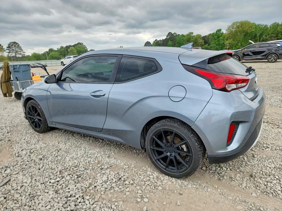 2019 Hyundai Veloster VIN KMHTG6AF6KU017374 COPART salvage auction — FRONT END, Ar - Cert Of Title-Salvage, sold $4,200 on 2026-07-06 (photo 2)