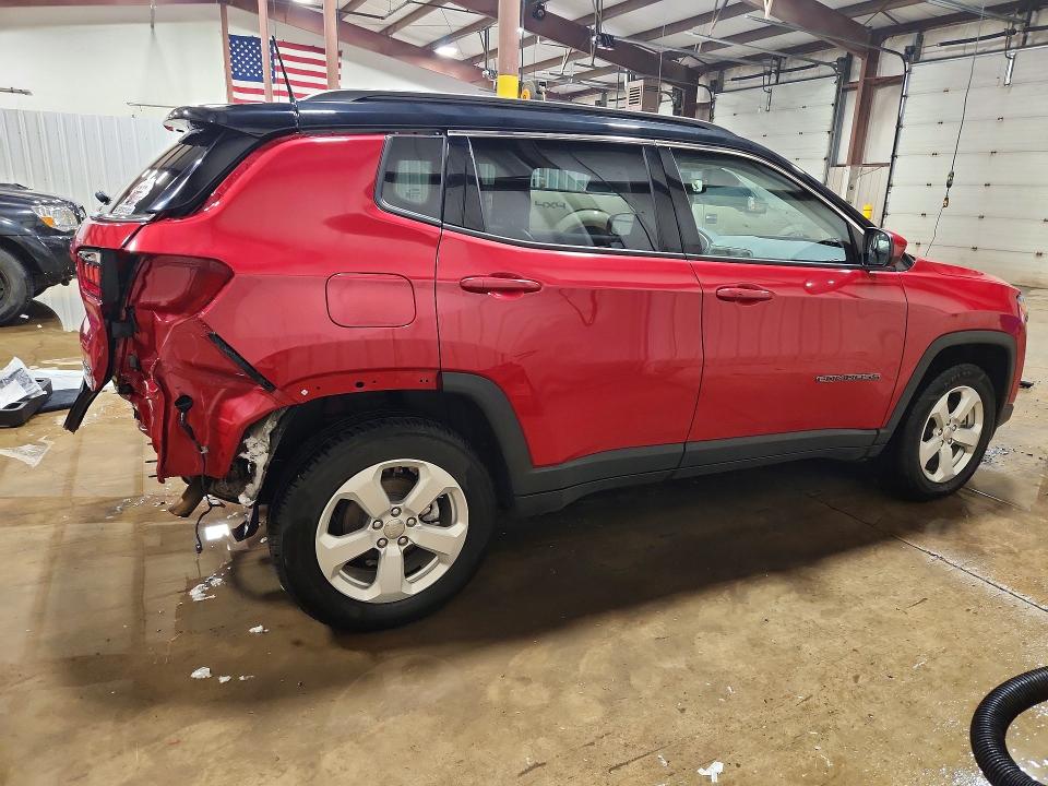 2019 Jeep VIN 3C4NJDBBXKT601821 COPART salvage auction — REAR END, Pa - Certificate Of Salvage, sold $4,700 on 2026-07-02 (photo 3)