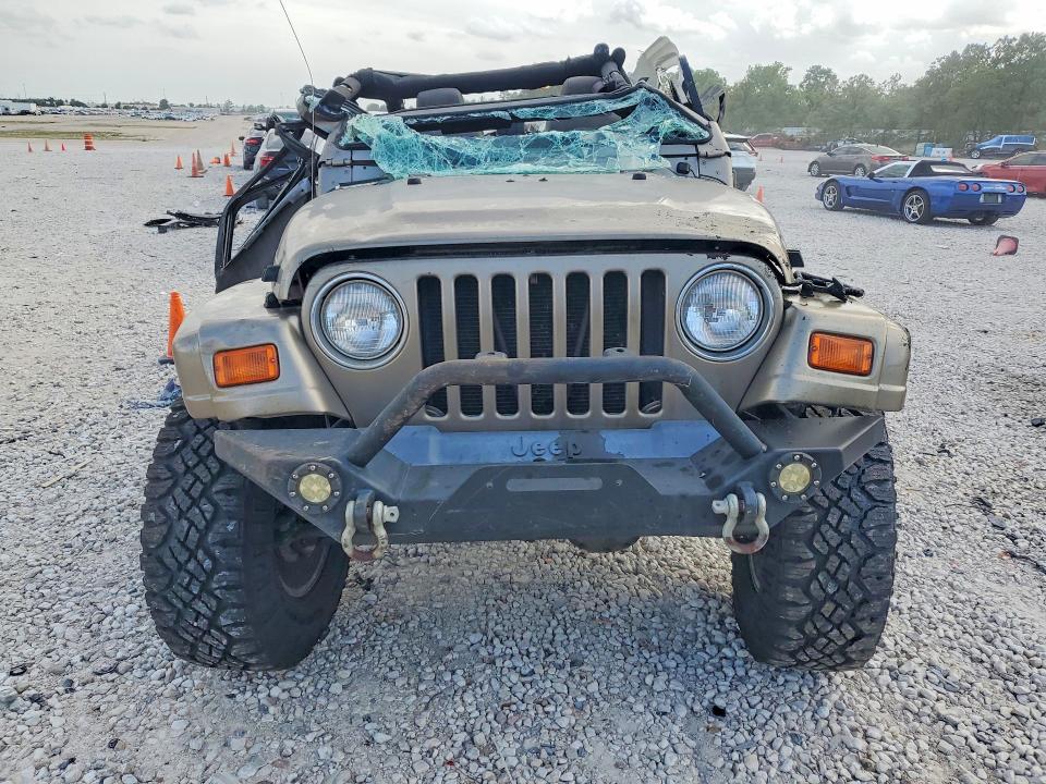 2003 Jeep Wrangler / VIN 1J4FA49S13P309131 COPART salvage auction — ROLLOVER, Tx - Certificate Of Title, sold $1,400 on 2026-07-03 (photo 5)