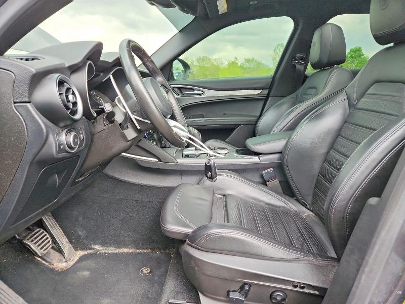 2022 Alfa romeo Stelvio VIN ZASPAKBN2N7D38179 COPART salvage auction — REAR END, Il - Salvage Certificate, sold $8,100 on 2026-07-31 (photo 7)