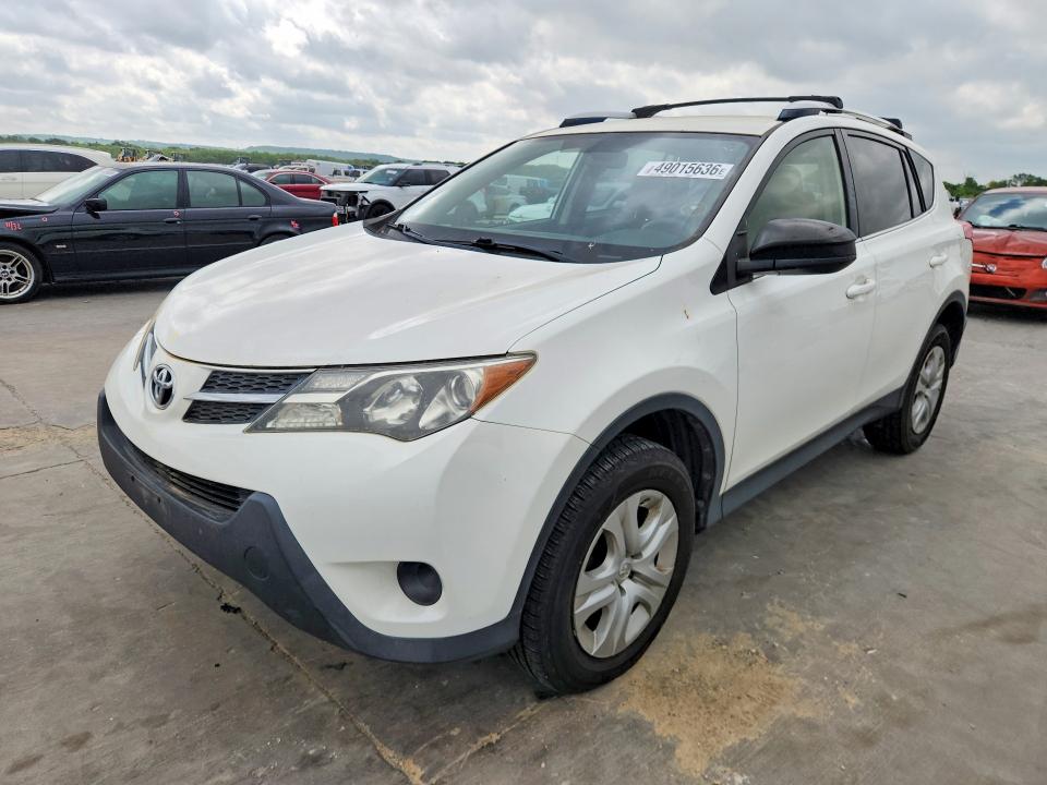 2014 Toyota Rav 4 VIN JTMZFREV3EJ000462 COPART salvage auction — SIDE, Tx - Certificate Of Title, sold $975 on 2026-07-30 (photo 1)