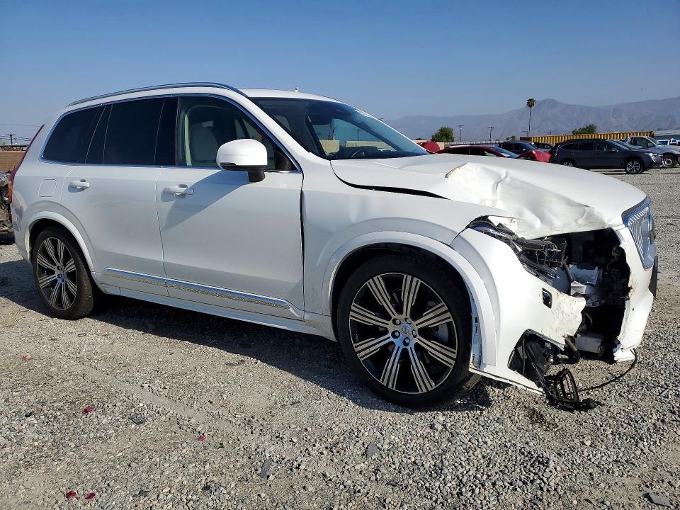 2025 Volvo Xc90 VIN YV4H60JF0S1294806 COPART salvage auction — FRONT END, Ca - Salvage Certificate, sold $5,000 on 2026-07-29 (photo 4)