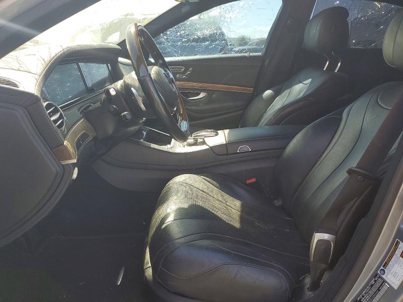 2015 Mercedes-benz S-klasse VIN WDDUG8CB3FA086664 COPART salvage auction — VANDALISM, Ca - Dis/Dlr/Exp Only Clean Title, sold $5,800 on 2026-07-27 (photo 7)