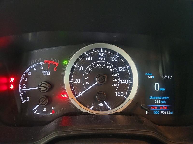 2021 Toyota VIN 5YFEPMAE9MP165138 COPART salvage auction — SIDE, Tx - Salvage Vehicle Title, sold $4,350 on 2026-07-10 (photo 9)