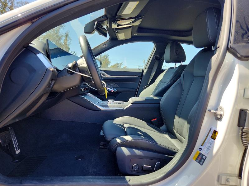 2025 BMW I4 VIN WBY33HD07SFU48327 COPART salvage auction — FRONT END, Ca - Salvage Certificate, sold $21,600 on 2026-07-31 (photo 7)
