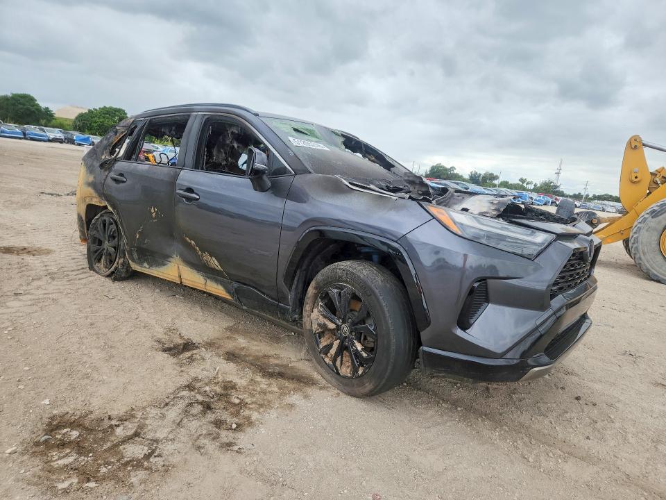 2022 Toyota Rav4 VIN JTM16RFV8ND058156 COPART salvage auction — BURN, FL - CERTIFICATE OF DESTRUCTION, sold $15 on 2026-07-21 (photo 4)