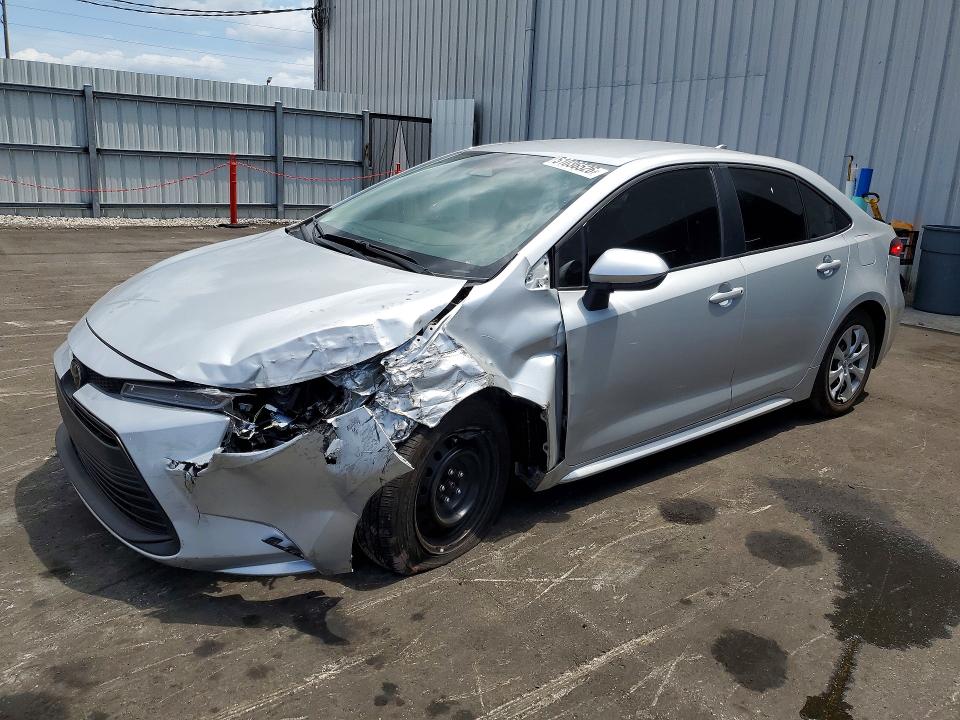 2025 Toyota VIN 5YFB4MDE3SP236404 COPART salvage auction — FRONT END, Fl - Cert Of Title Slvg Rebuildable, sold $5,200 on 2026-07-13 (photo 1)