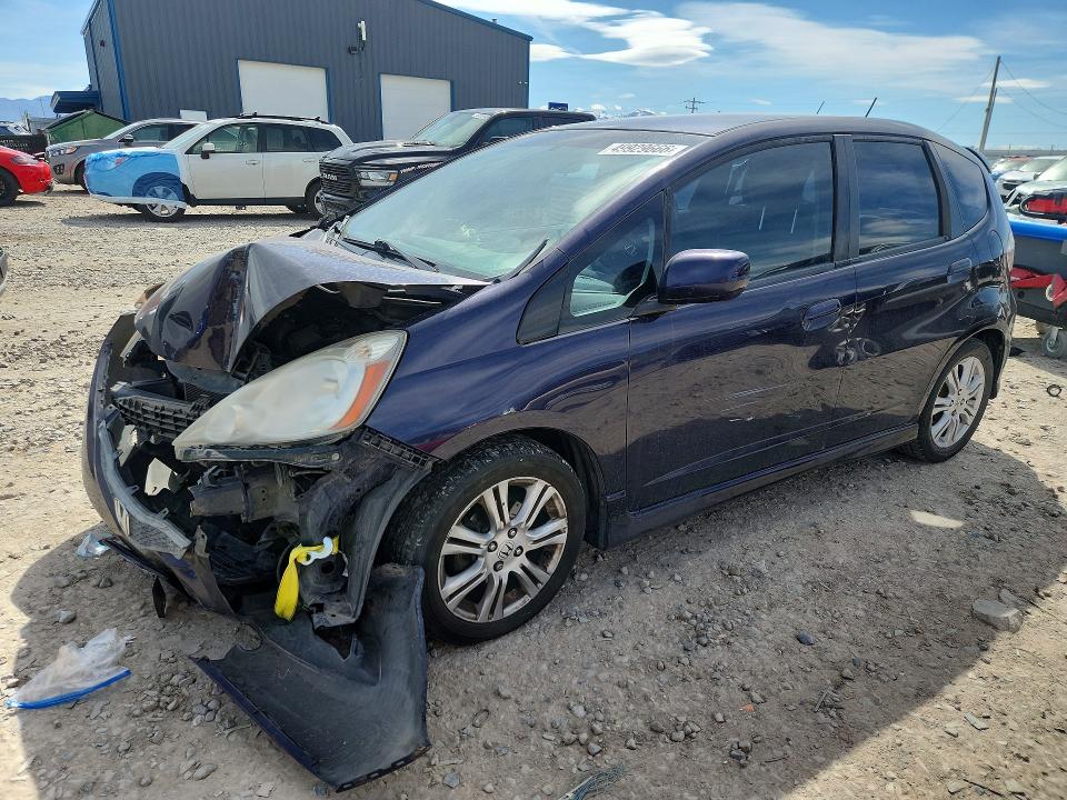 2010 Honda Fit VIN JHMGE8H40AC031303 COPART salvage auction — FRONT END, Ut - Salvage Certificate, sold $325 on 2026-07-07 (photo 1)