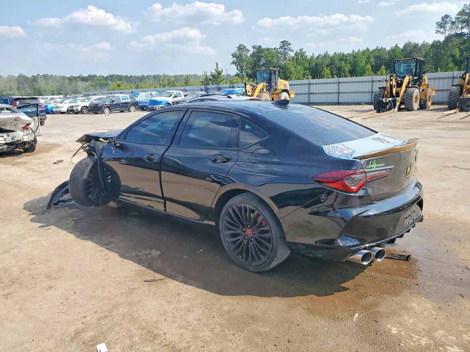 2022 Acura Tlx VIN 19UUB7F0XNA001428 COPART salvage auction — FRONT END, Sc - Cert Of Title-Salvage, sold $4,400 on 2026-07-04 (photo 2)