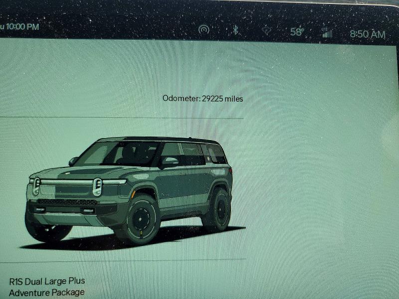2025 Rivian R1s VIN 7PDSGBBA5SN051899 COPART salvage auction — FRONT END, Pa - Certificate Of Salvage, sold $17,200 on 2026-07-02 (photo 9)