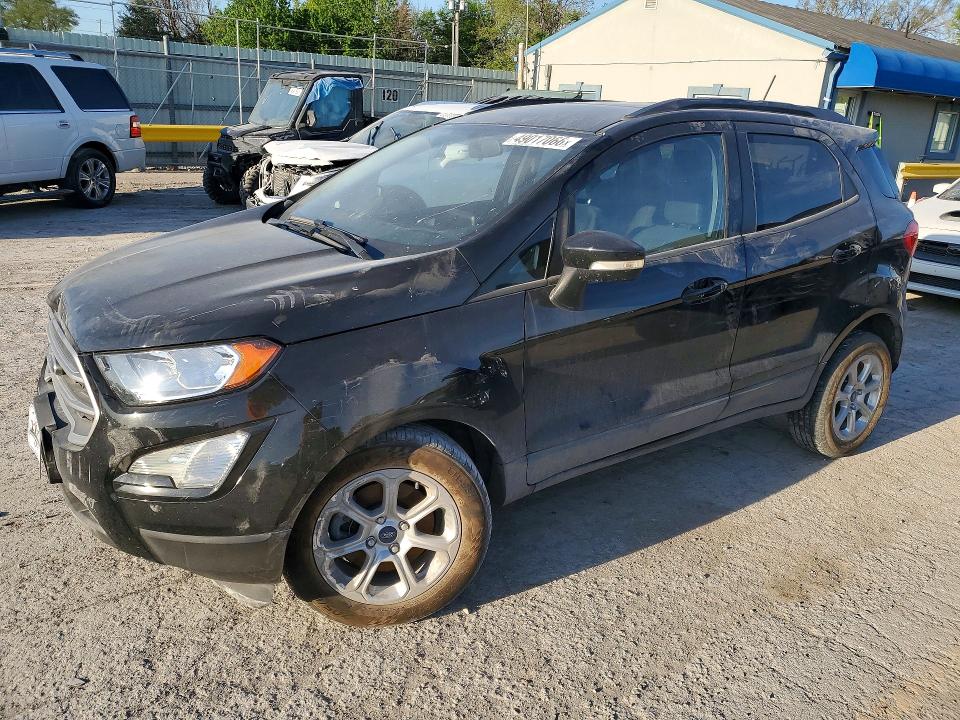 2020 Ford Ecosport VIN MAJ3S2GE7LC314077 COPART salvage auction — FRONT END, Ks - Cert Of Title-Salvage, sold $1,450 on 2026-07-29 (photo 1)