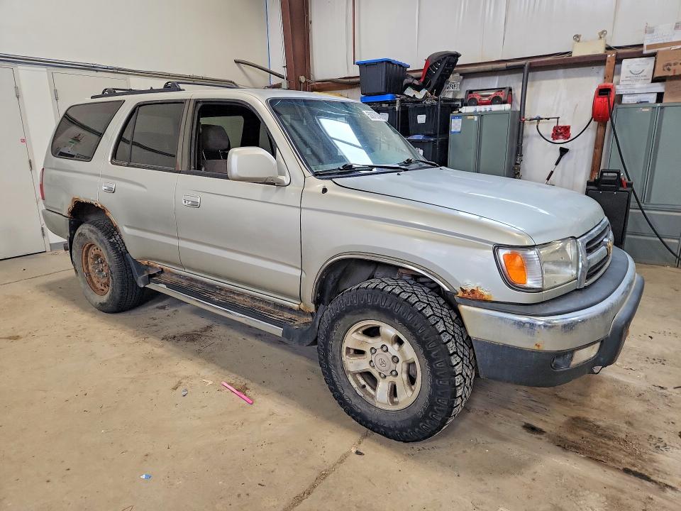 2000 Toyota 4runner VIN JT3HN86R2Y0268038 COPART salvage auction — SIDE, Ab - Bos - Salvage, sold $125 on 2026-07-09 (photo 4)