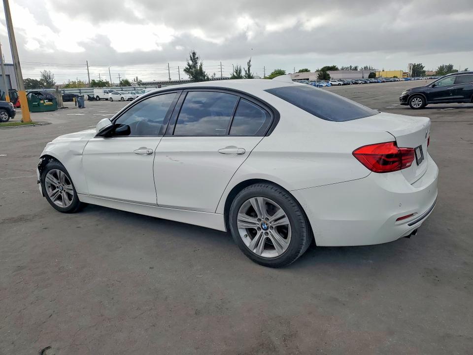 2016 BMW 3er VIN WBA8E9C52GK643526 COPART salvage auction — FRONT END, Salvage Title, sold $2,200 on 2026-08-17 (photo 2)