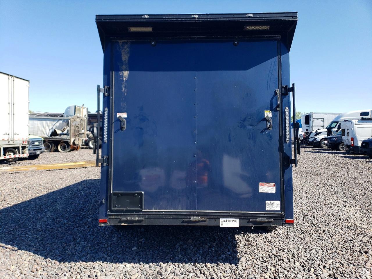 2026 Quality Cargo 16' Cargo VIN 50ZBE1169TN070679 COPART salvage auction — Front End, IN - CERT OF TITLE-SALVAGE TITLE, sold $1,450 on 2026-07-09 (photo 5)