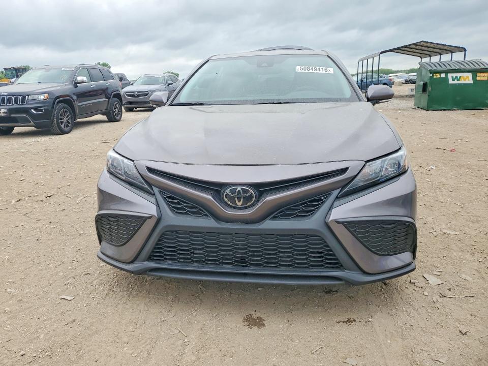 2024 Toyota Camry VIN 4T1T11AK5RU906033 COPART salvage auction — REAR END, Ks - Cert Of Title-Salvage, sold $10,700 on 2026-07-02 (photo 5)