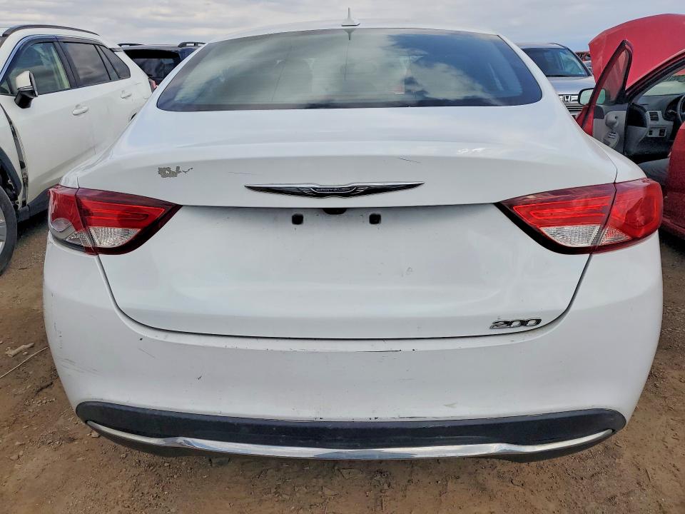 2016 Chrysler 200 VIN 1C3CCCAB7GN169729 COPART salvage auction — FRONT END, Il - Salvage Certificate, sold $400 on 2026-07-09 (photo 6)
