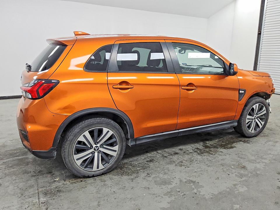 2022 Mitsubishi Outlander sport VIN JA4APUAU1NU004982 COPART salvage auction — FRONT END, Tx - Certificate Of Title, sold $2,600 on 2026-07-07 (photo 3)