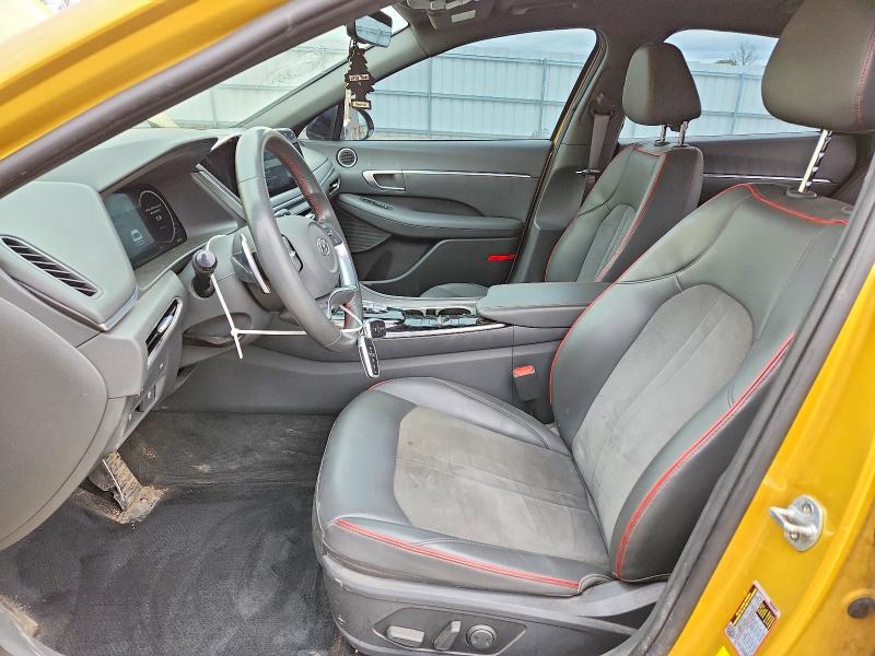 2020 Hyundai Sonata VIN 5NPEJ4J2XLH018796 COPART salvage auction — HAIL, Sd - Cert Of Title-Salvage, sold $3,850 on 2026-07-06 (photo 7)