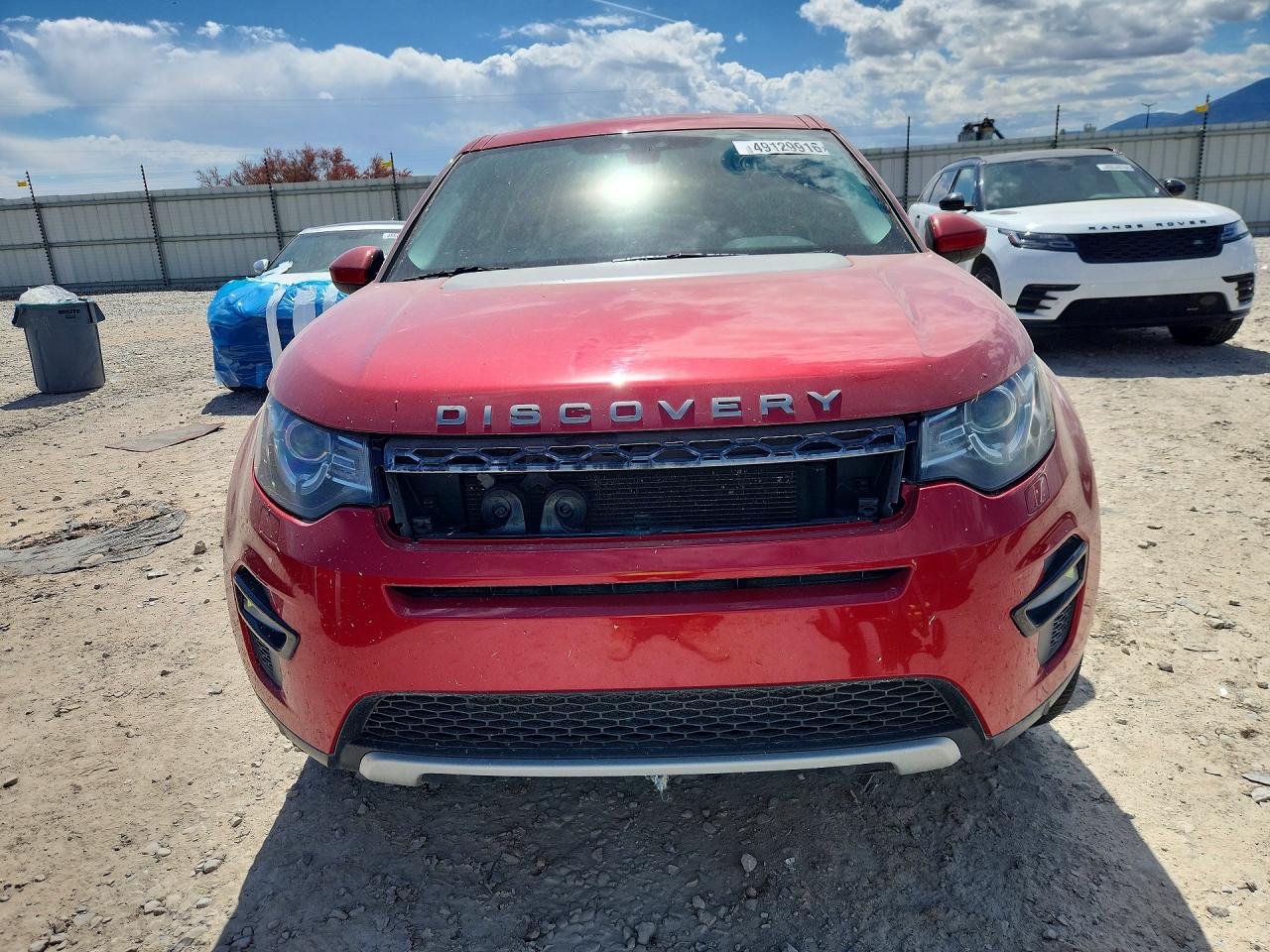 2016 Land Rover Discovery Sport VIN SALCR2BGXGH592410 COPART salvage auction — Front End, UT - CERTIFICATE OF TITLE, sold $3,300 on 2026-07-02 (photo 5)