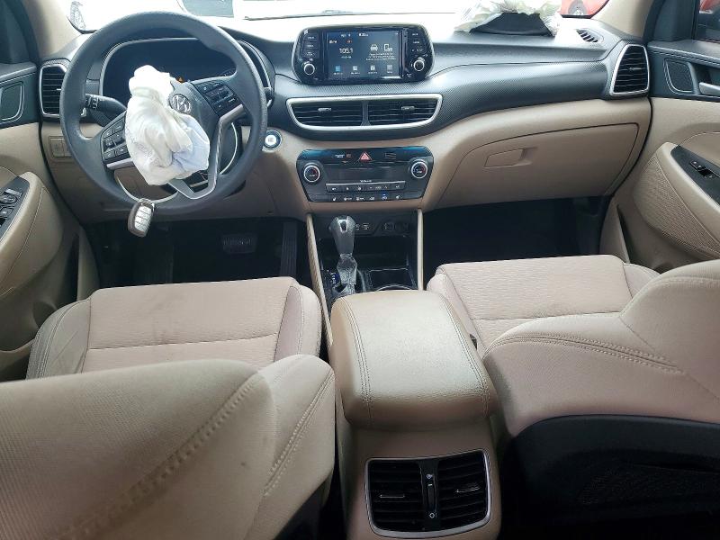 2021 Hyundai Tucson VIN KM8J33AL1MU384144 COPART salvage auction — FRONT END, Fl - Cert Of Title Slvg Rebuildable, sold $4,250 on 2026-07-08 (photo 8)