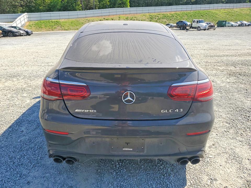 2021 Mercedes-benz Glc VIN W1N0J6EB8MF948023 COPART salvage auction — FRONT END, Nc - Salvage Certificate Of Title, sold $9,800 on 2026-07-09 (photo 6)