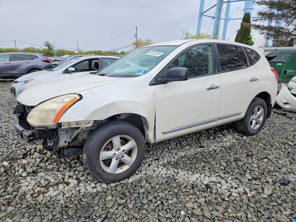 2012 Nissan Rogue VIN JN8AS5MV8CW391700 COPART salvage auction — FRONT END, Nj - Cert Of Title-Salvage, sold $250 on 2026-07-22 (photo 1)