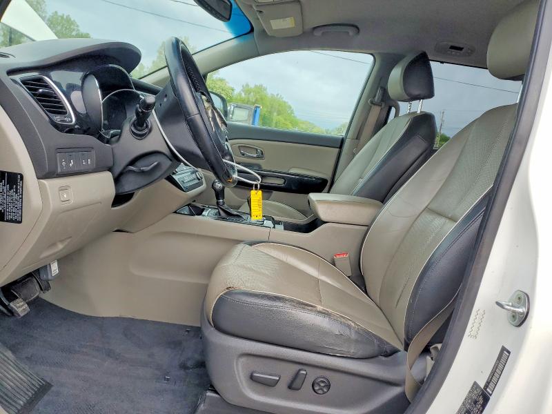 2016 Kia SEDONA VIN KNDMC5C13G6148192 COPART salvage auction — FRONT END, Md - Cert Of Salvage > 75% Damage, sold $350 on 2026-07-23 (photo 7)