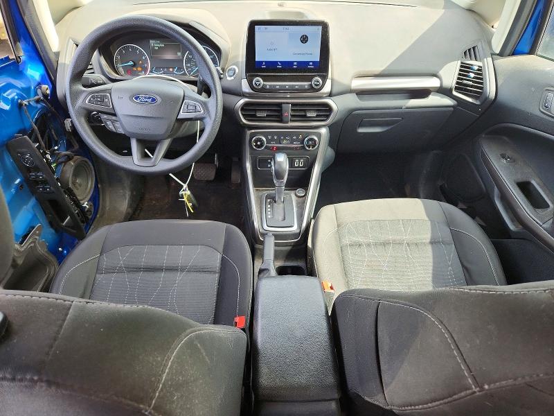 2021 Ford Ecosport VIN MAJ6S3GL3MC408976 COPART salvage auction — FRONT END, Or - Salvage Title Certificate, sold $1,550 on 2026-07-13 (photo 8)