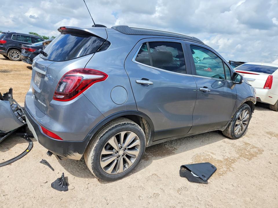 2019 Buick Encore VIN KL4CJASB0KB810602 COPART salvage auction — ROLLOVER, Tx - Salvage Vehicle Title, sold $975 on 2026-07-02 (photo 3)