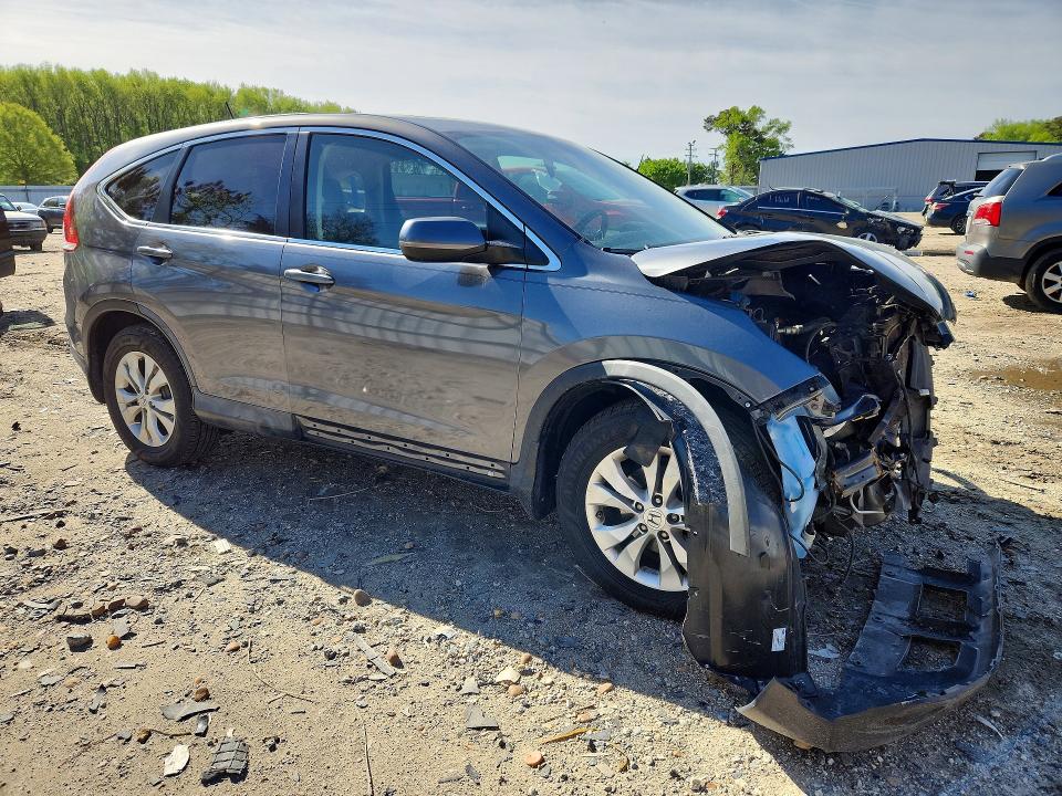 2012 Honda VIN JHLRM4H58CC000577 COPART salvage auction — FRONT END, Va - Cert Of Title - Salvage, sold $1,400 on 2026-07-07 (photo 4)
