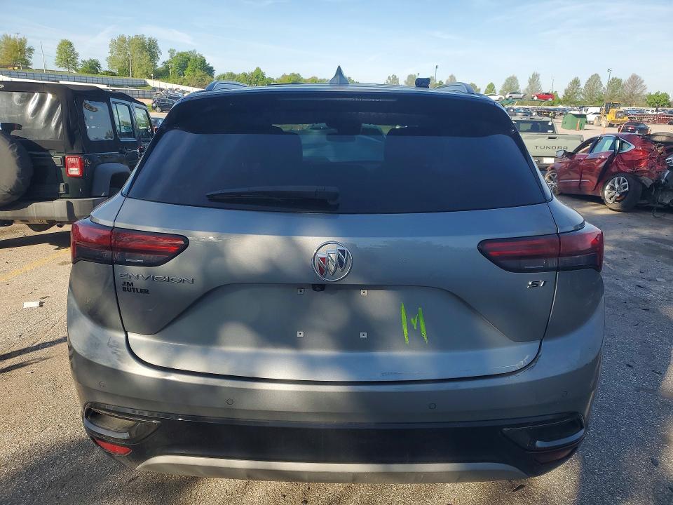 2023 Buick Envision VIN LRBFZNR4XPD067791 COPART salvage auction — FRONT END, Mo - Salvage Certificate Of Title, sold $2,050 on 2026-07-07 (photo 6)