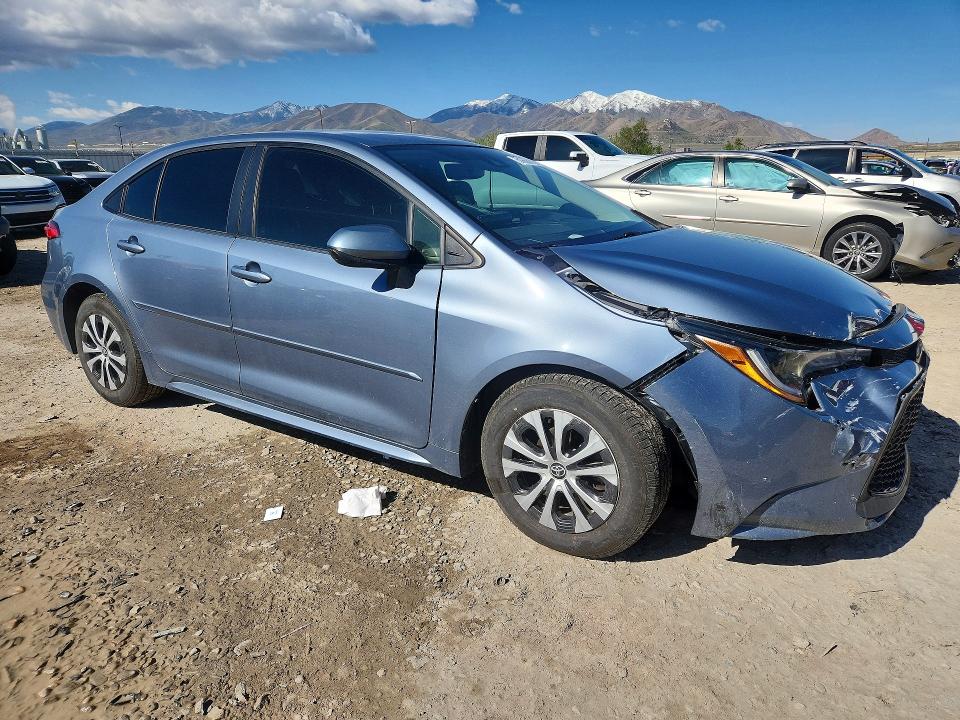 2022 Toyota VIN JTDEAMDEXNJ052558 COPART salvage auction — FRONT END, Ut - Salvage Certificate, sold $5,200 on 2026-07-10 (photo 4)