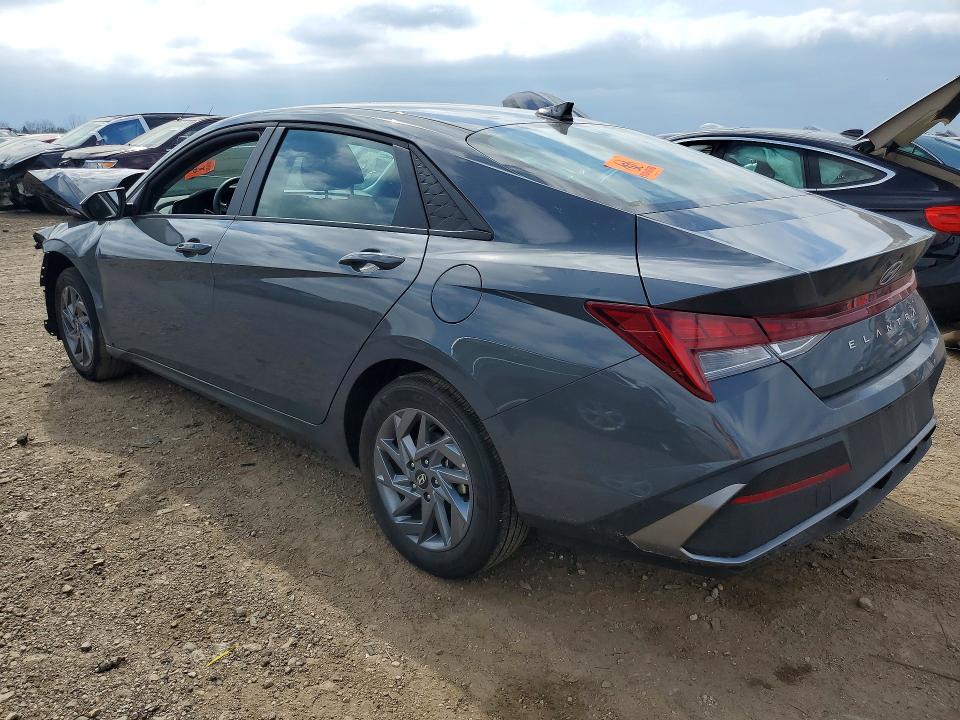 2025 Hyundai Elantra VIN KMHLM4DJXSU142729 COPART salvage auction — FRONT END, Il - Salvage Certificate, sold $5,200 on 2026-07-14 (photo 2)