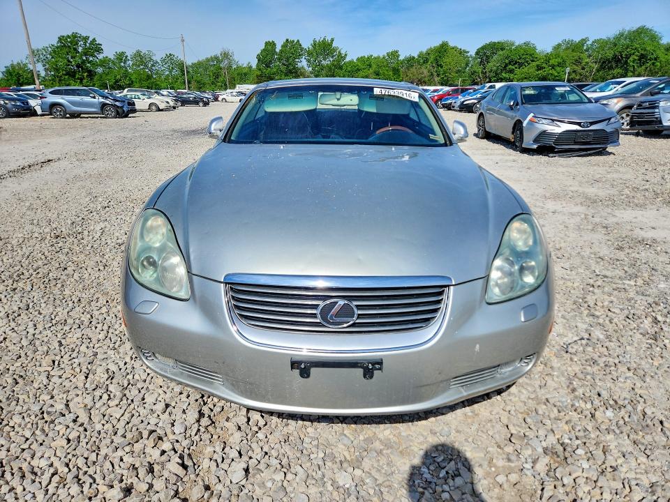 2004 Lexus Sc VIN JTHFN48Y840050372 COPART salvage auction — REAR END, MO - SALVAGE CERTIFICATE OF TITLE, sold $650 on 2026-07-21 (photo 5)
